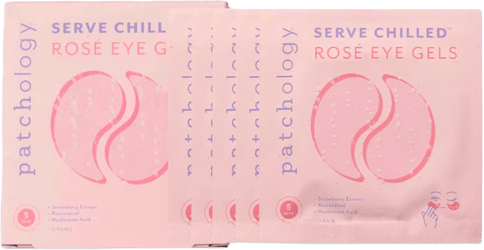 Serve Chilled Rosé Hydrating Eye Gels