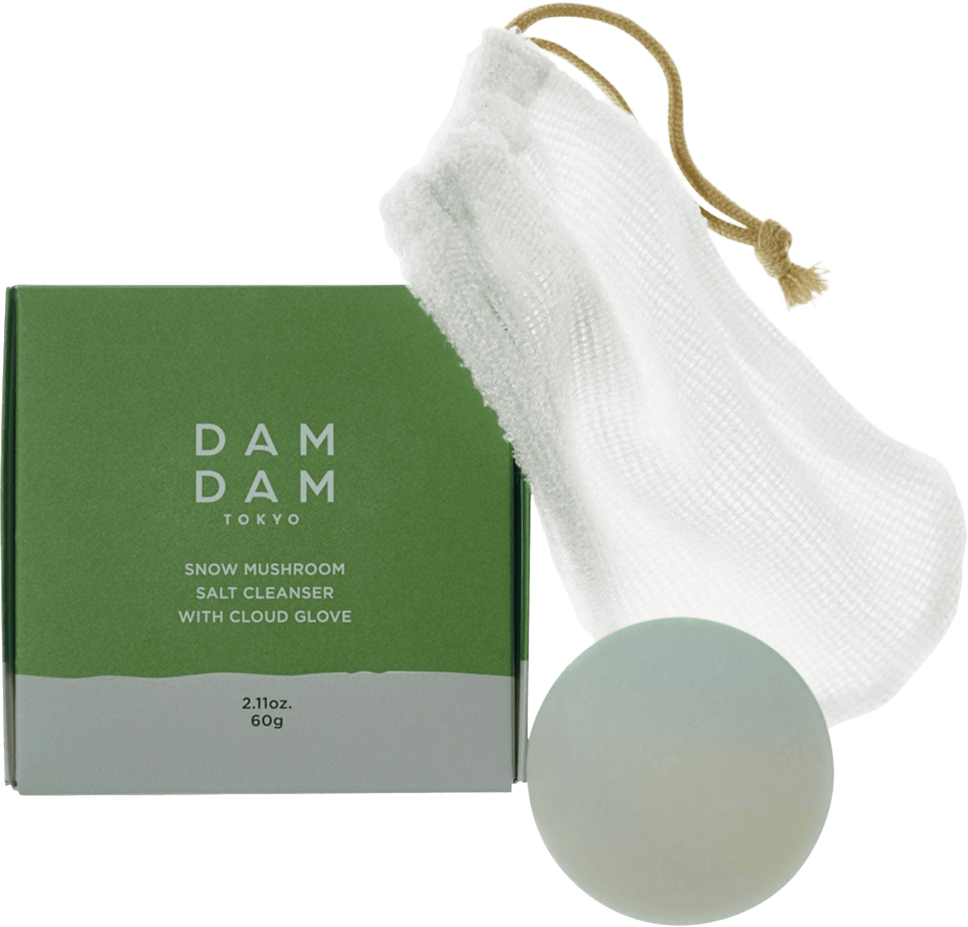 Snow Mushroom Pore Cleanser with Exfoliating Glove