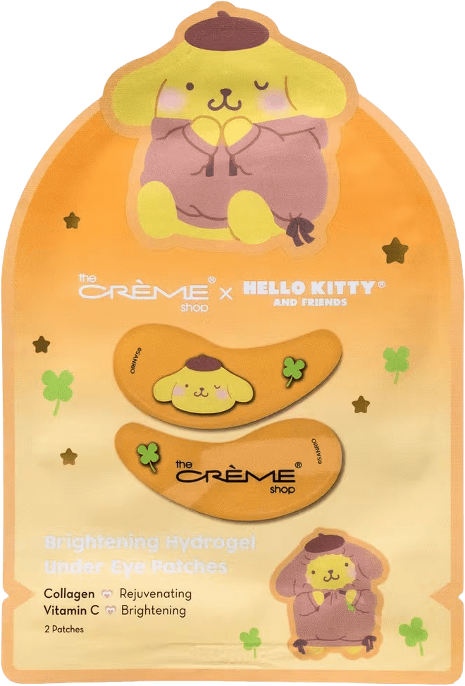 Pompompurin Hydrogel Under Eye Patches
