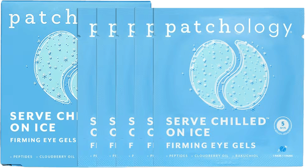 Serve Chilled On Ice Cooling & Firming Under Eye Gel Patches