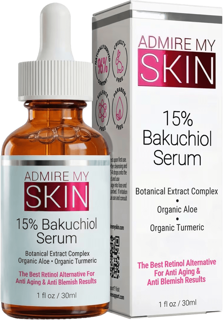 15% Bakuchiol Serum Natural Retinol Alternative