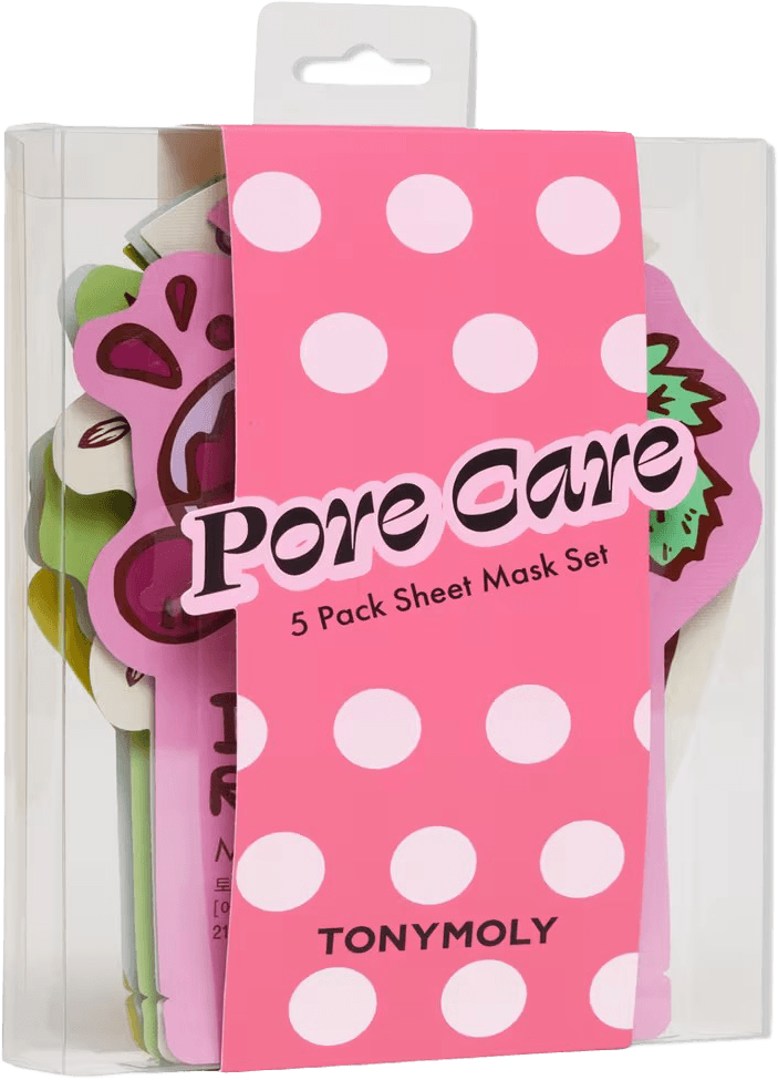 Pore Care 5 Pack Sheet Mask Set