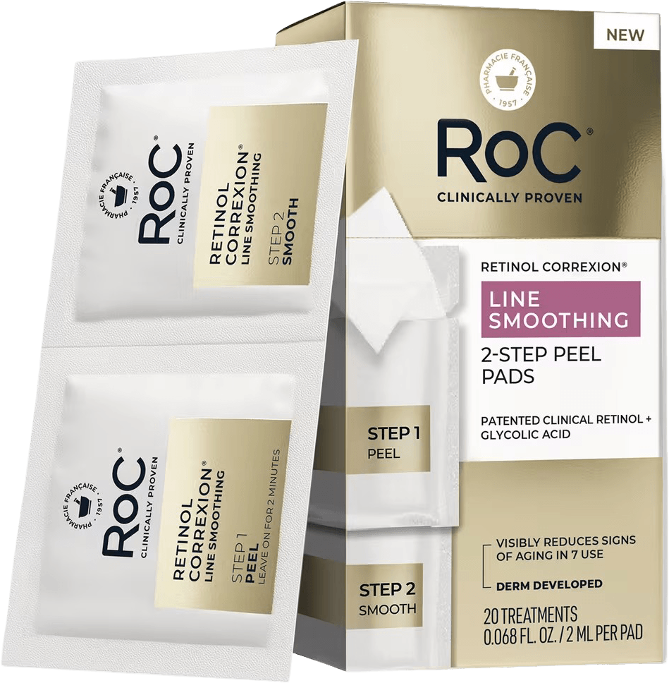 Retinol Correxion Line Smoothing 2-Step Peel Pads
