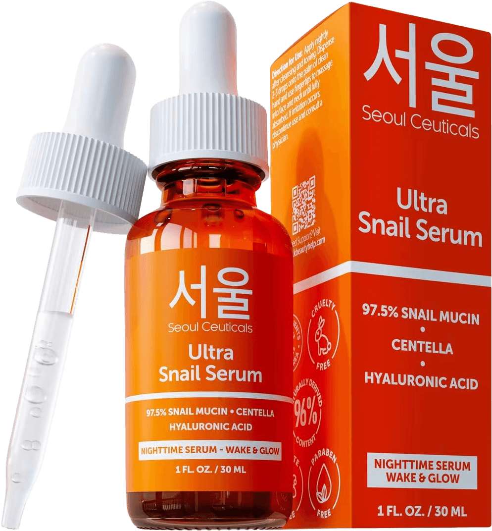 Korean Skin Care Ultra Snail Serum