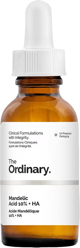 Mandelic Acid 10% + HA Gentle Facial Exfoliating Serum for Hydration