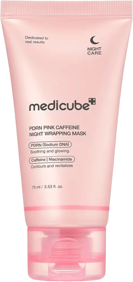 PDRN Pink Caffeine Night Wrapping Mask