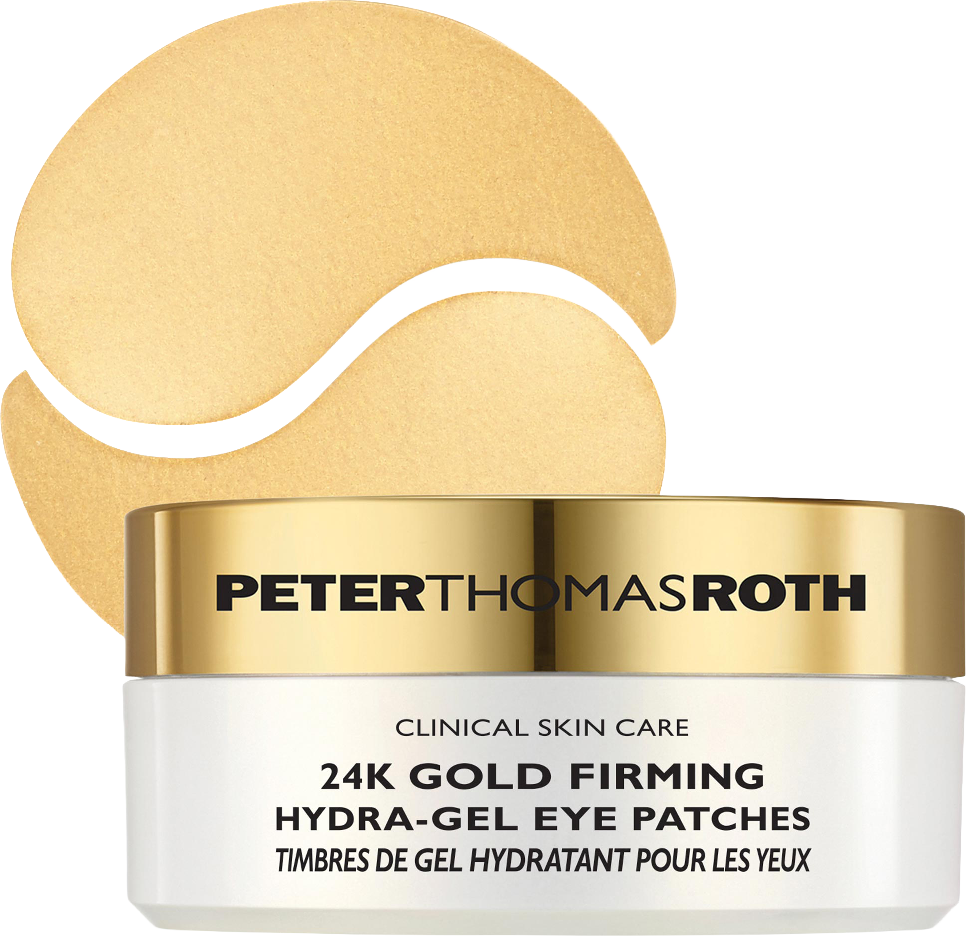 24K Gold Firming Hydra-Gel Eye Mask Patches for Fine Lines and Dark Circles