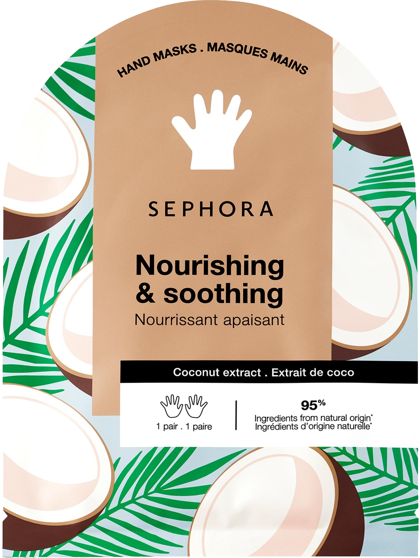Hydrating Hand Mask in Coconut + Mango