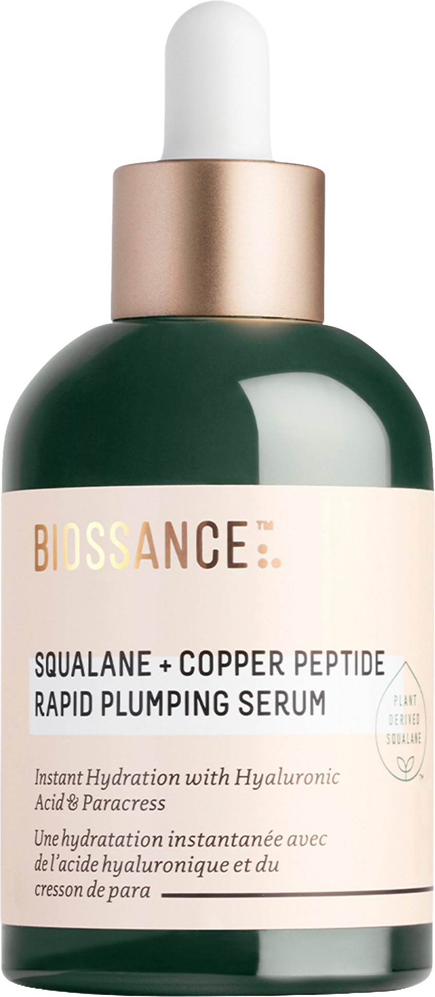 Copper Peptide (GHK-Cu) Rapid Plumping & Hydrating Serum with Hyaluronic Acid + Squalane