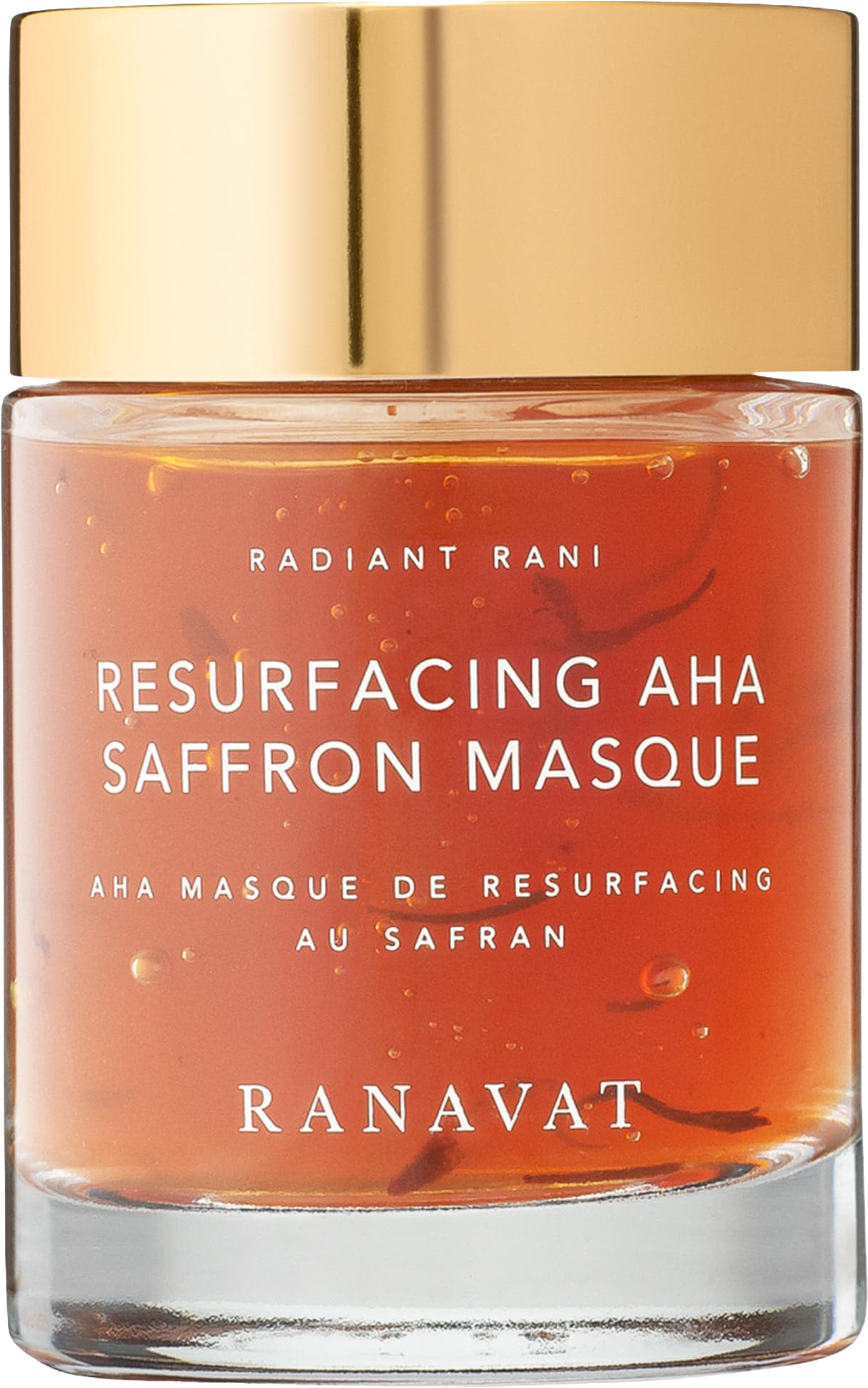 Resurfacing & Regenerative Masque with Fruit AHAs, Papaya Enzymes, and Saffron to Brighten and Smooth