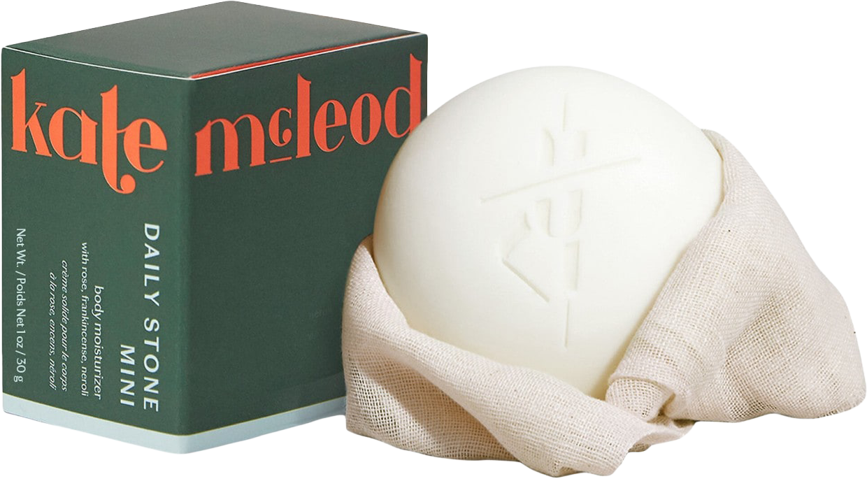 The Mini Body Stone - Deep Moisturizing Cocoa Butter Lotion Bar for Dry Skin Treatment