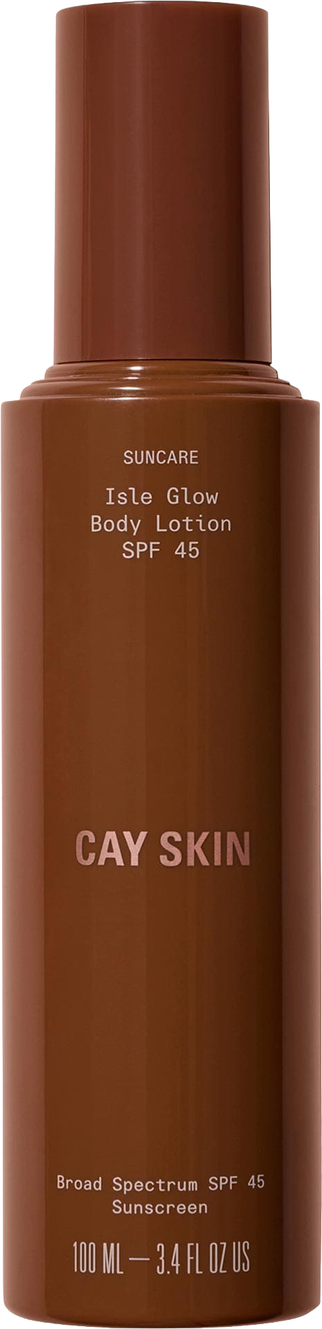 Isle Glow Body Lotion Sunscreen SPF 45 with Sea Moss and Cocoa Seed Butter