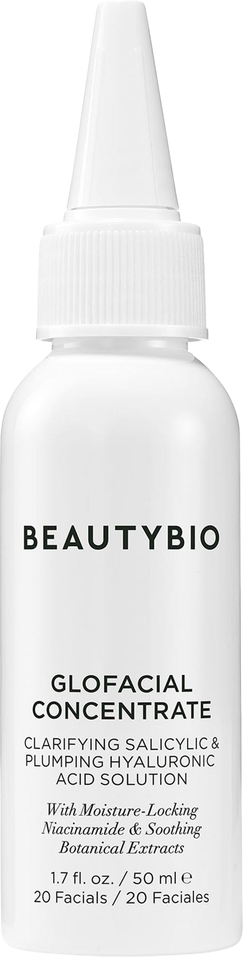 GLOfacial Concentrate with Clarifying Salycilic Acid & Plumping Hyaluronic Acid