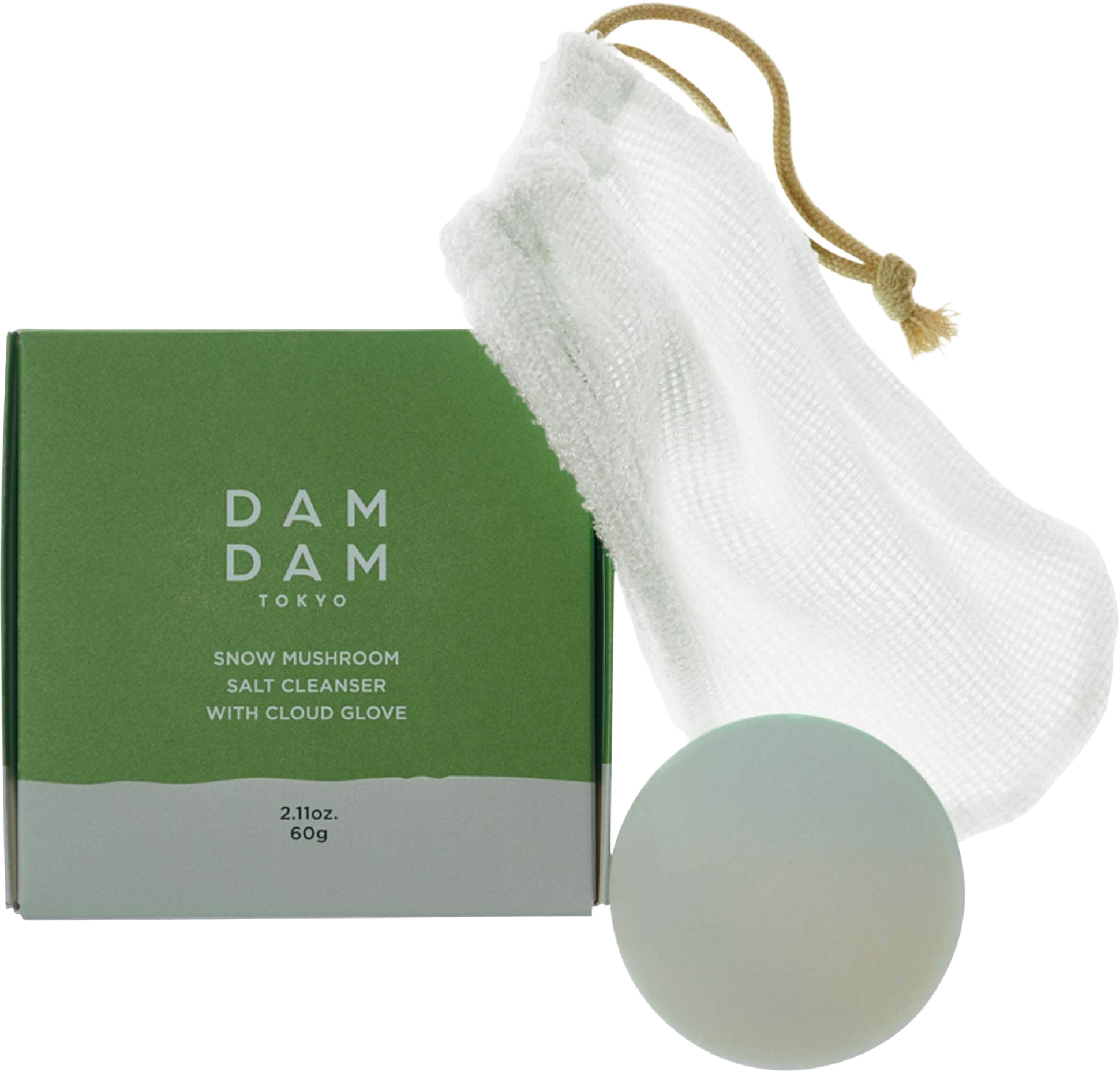 Snow Mushroom Pore Cleanser with Exfoliating Glove
