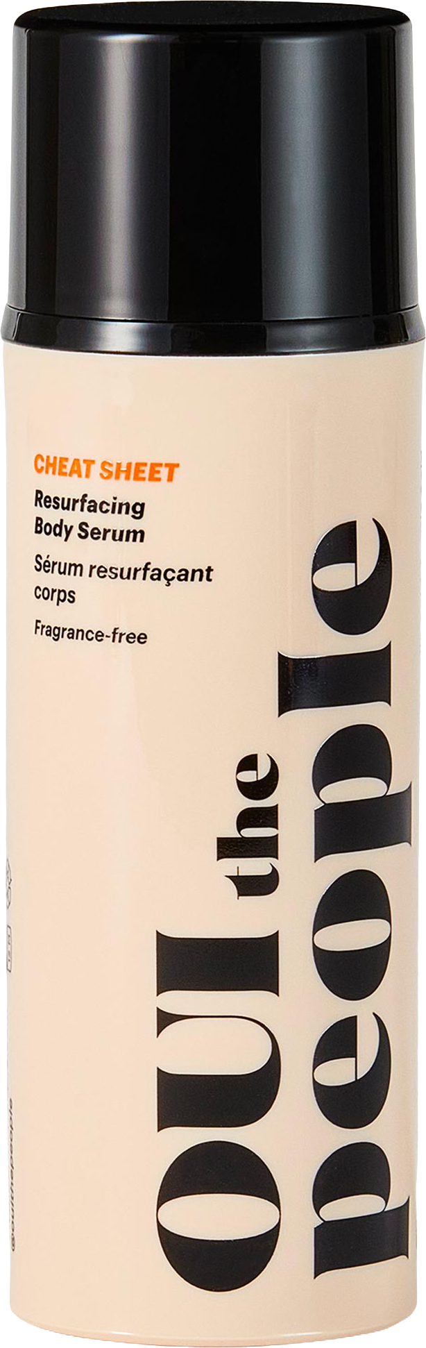 Cheat Sheet Resurfacing Body Exfoliant Serum with AHA + BHA