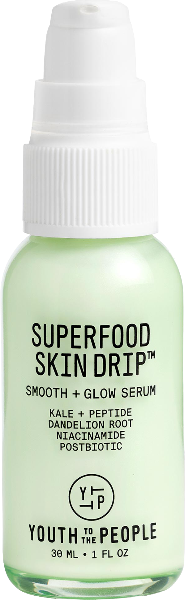 Superfood Skin Drip Smooth + Glow Barrier Serum with Peptides + Niacinamide