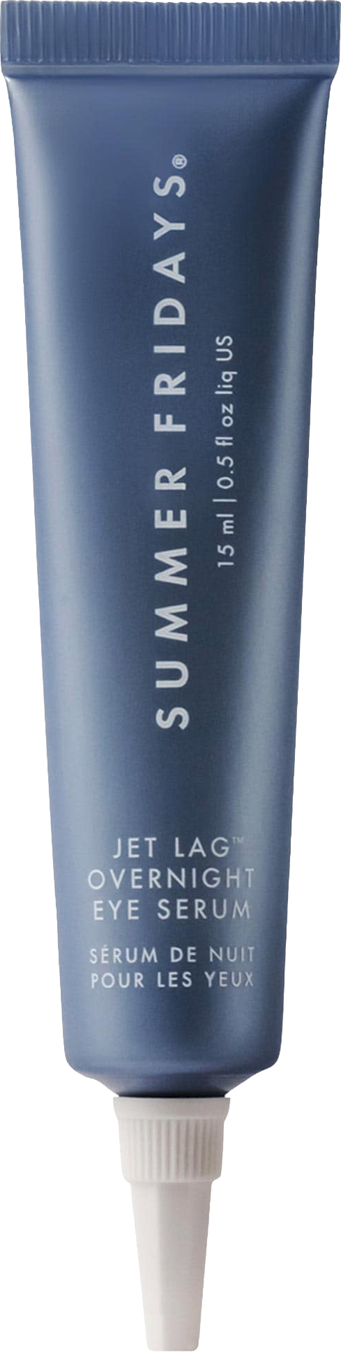Jet Lag Overnight Eye Serum for Fine Lines & Wrinkles with Gentle Retinol Blend