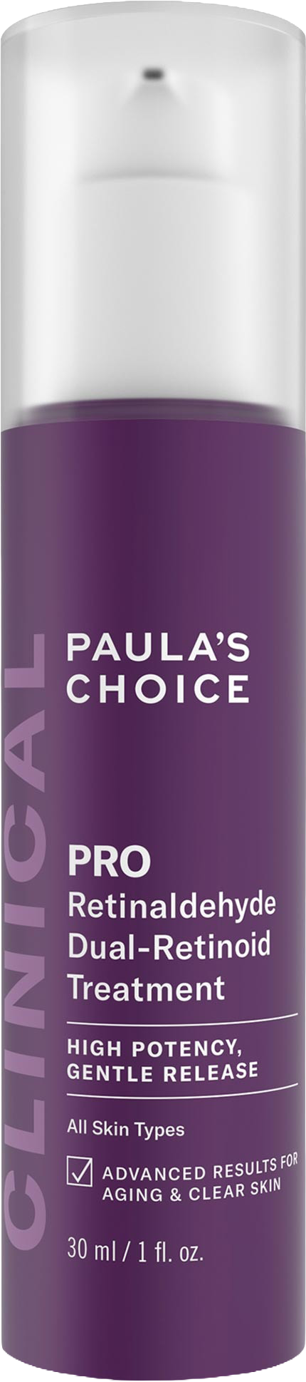 Clinical PRO Retinaldehyde Dual-Retinoid Treatment for Clear, Luminous Skin