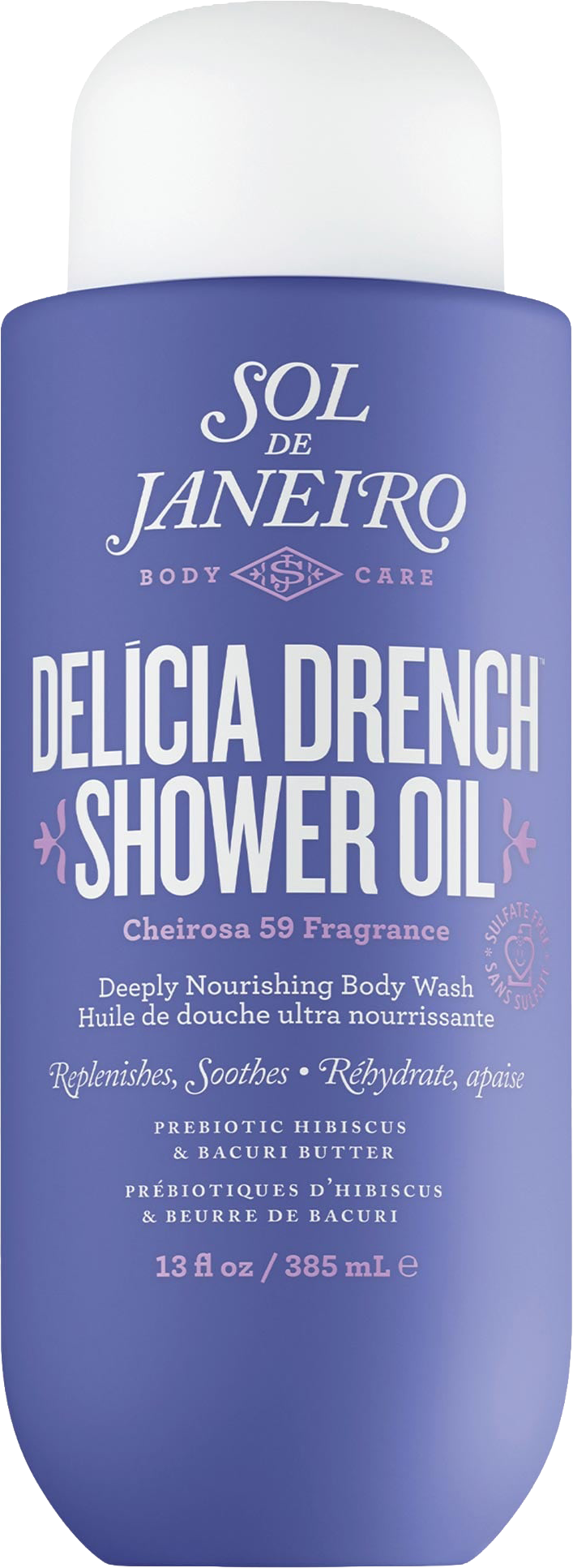 Delícia Drench™ Moisturizing Shower Oil for Dry Skin