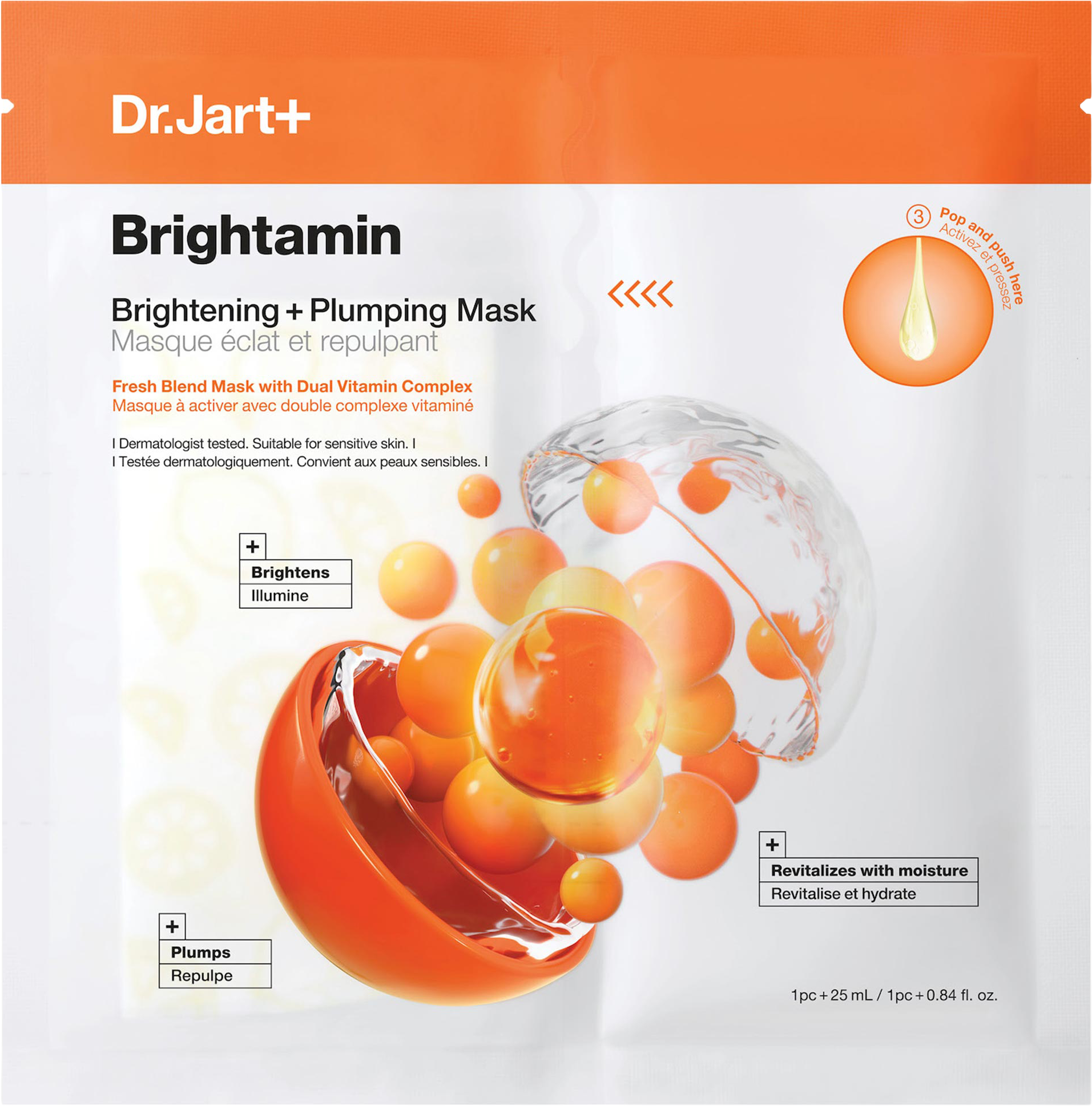Brightamin Brightening + Plumping Face Mask with Vitamin C