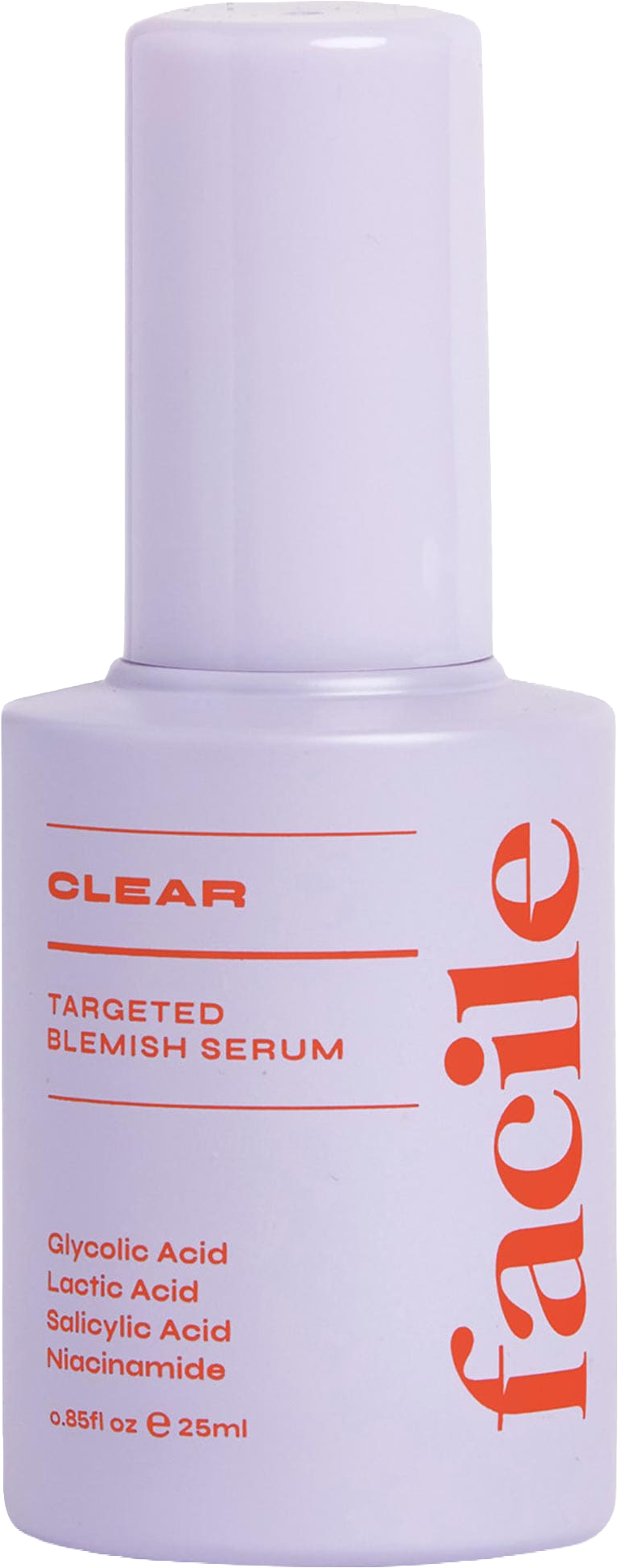 Clear Exfoliating Serum for Blemishes with 10% AHA + BHA Blend