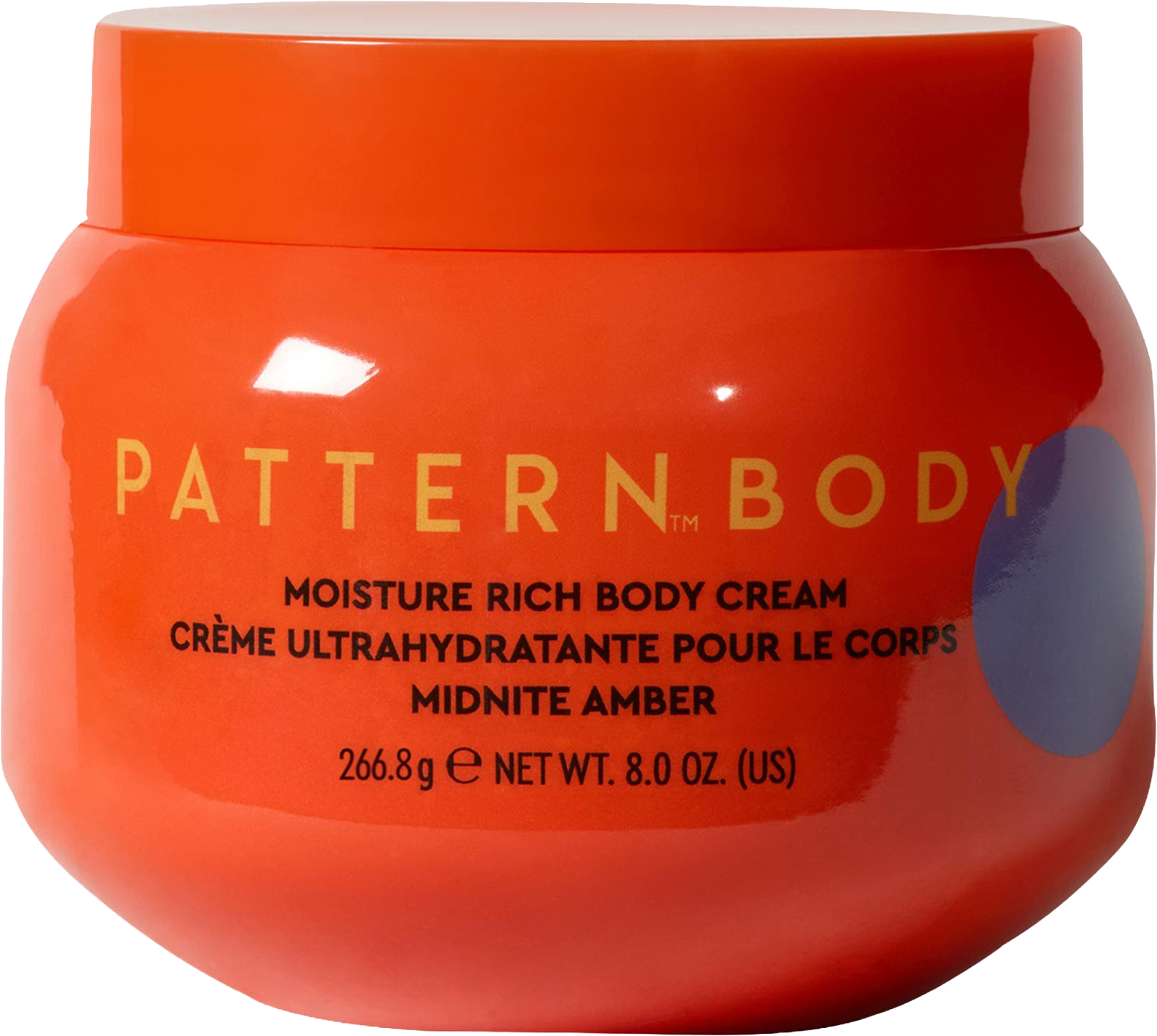 Moisture Rich Body Cream With Hyaluronic Acid In Midnite Amber