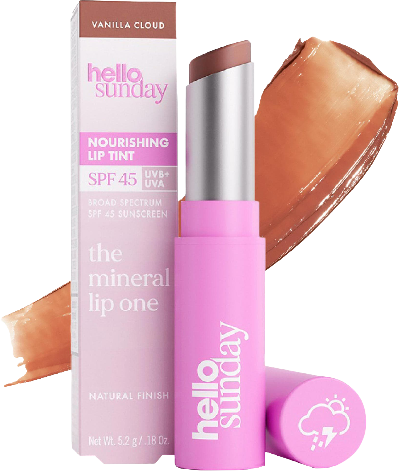 The Mineral Lip One SPF 45 Nourishing Lip Tint