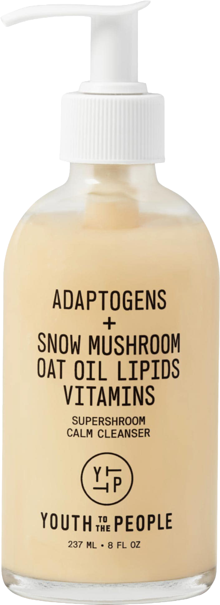 Adaptogens + Snow Mushroom + Oat Oil Lipids + Vitamins Supershroom Calm Cleanser
