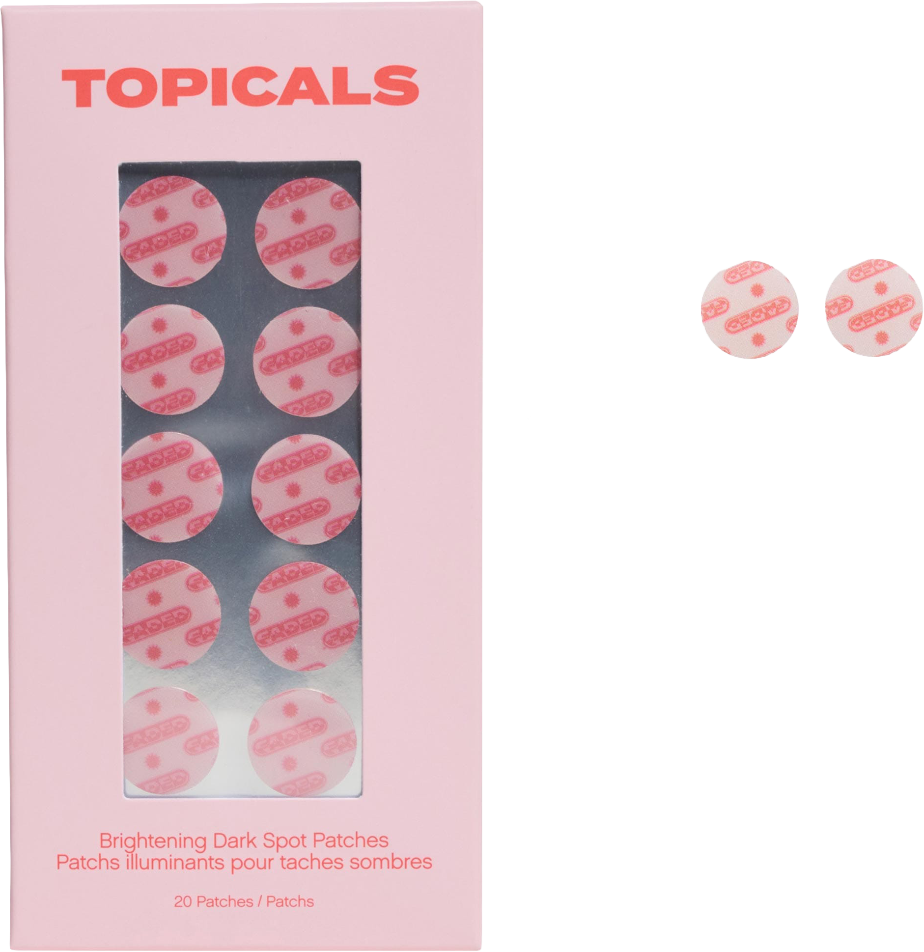 Faded Tranexamic Acid Dark Spot Patches for Hyperpigmentation