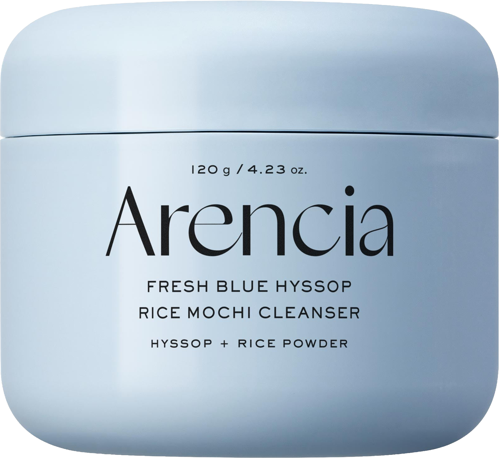 Fresh Blue Hyssop Rice Mochi Foaming Cleanser with Bentonite Clay for Oily Skin