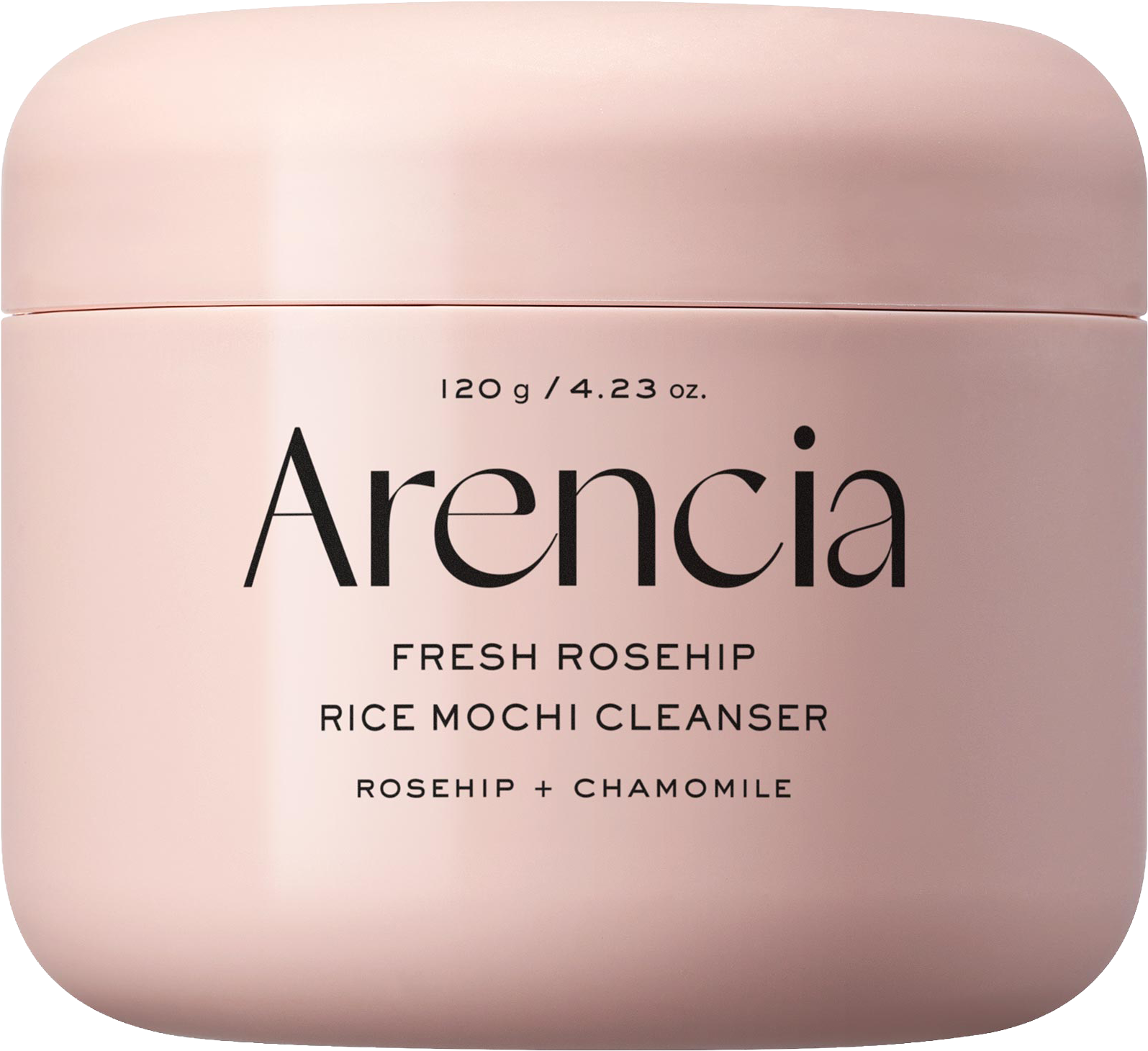 Fresh Rosehip Rice Mochi Foaming Cleanser with Pink Aloe Vera for Dry and Sensitive Skin