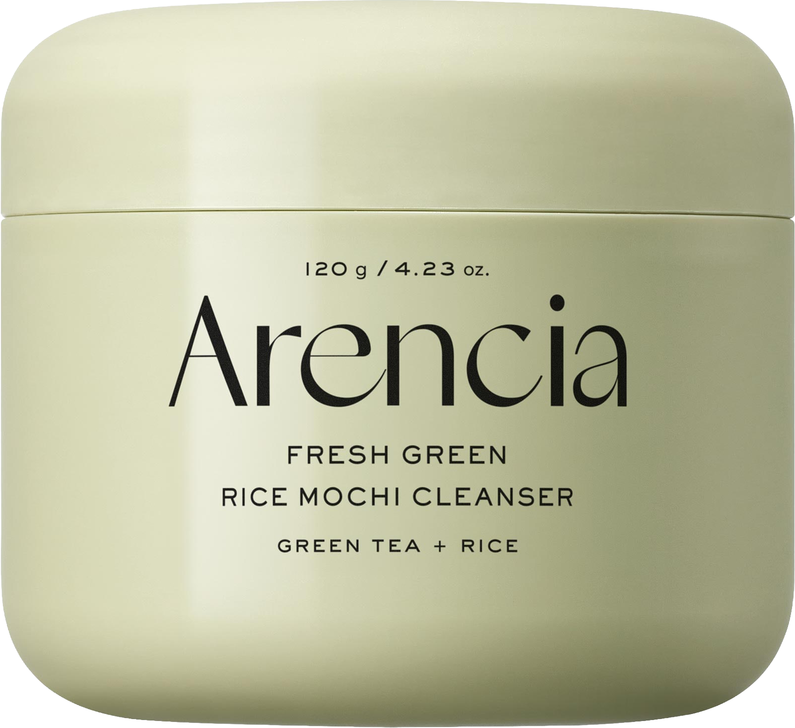 Fresh Green Rice Mochi Foaming Cleanser with Green Tea and Tea Tree for Acne-Prone Skin