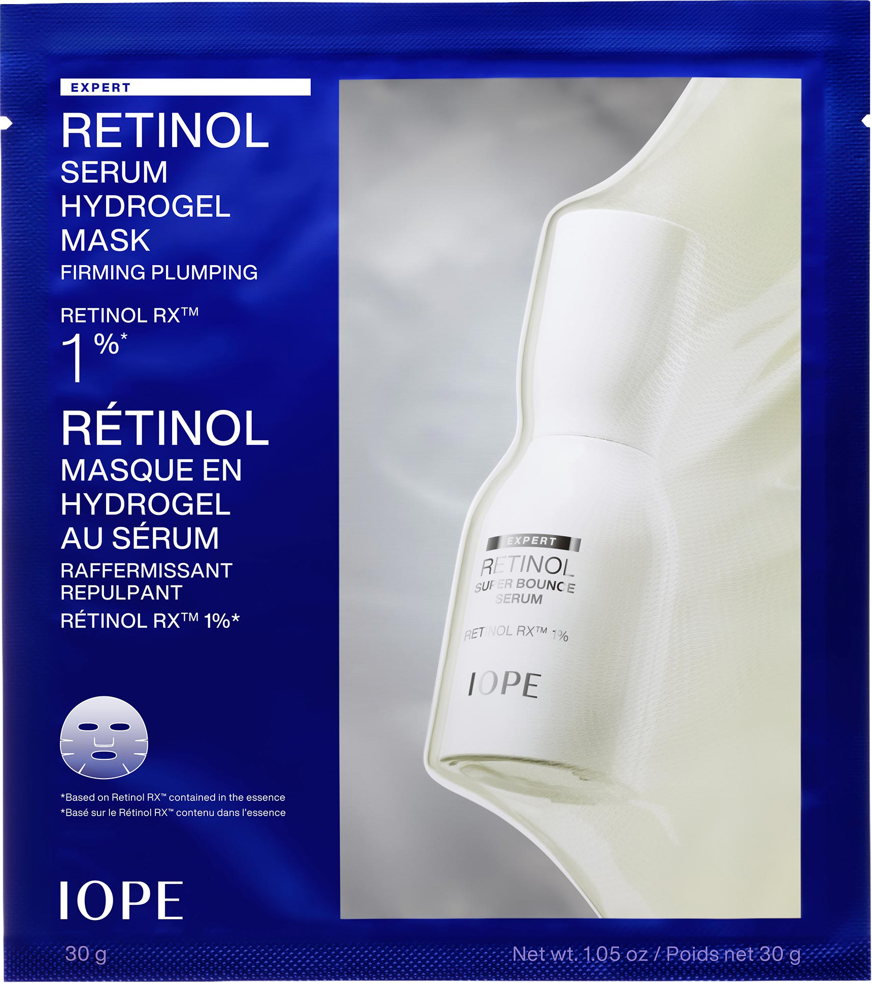 Expert Retinol Serum Hydrogel Face Mask for Firming