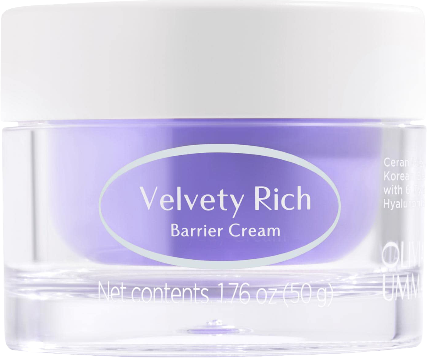 Velvety Rich Barrier Cream for Firming and Anti-aging with 6 Types of Hyaluronic Acid