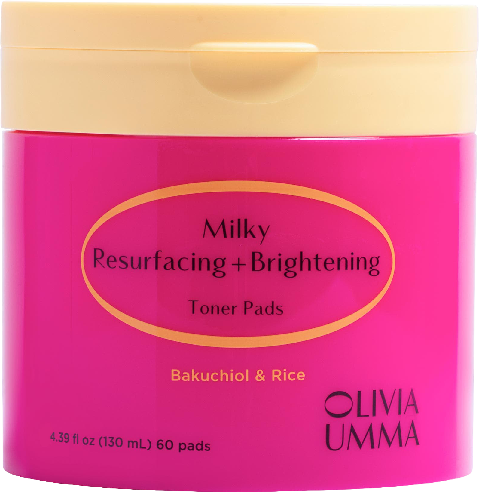 Milky Resurfacing + Brightening Toner Pads and Face Treatment with Bakuchiol and Niacinamide
