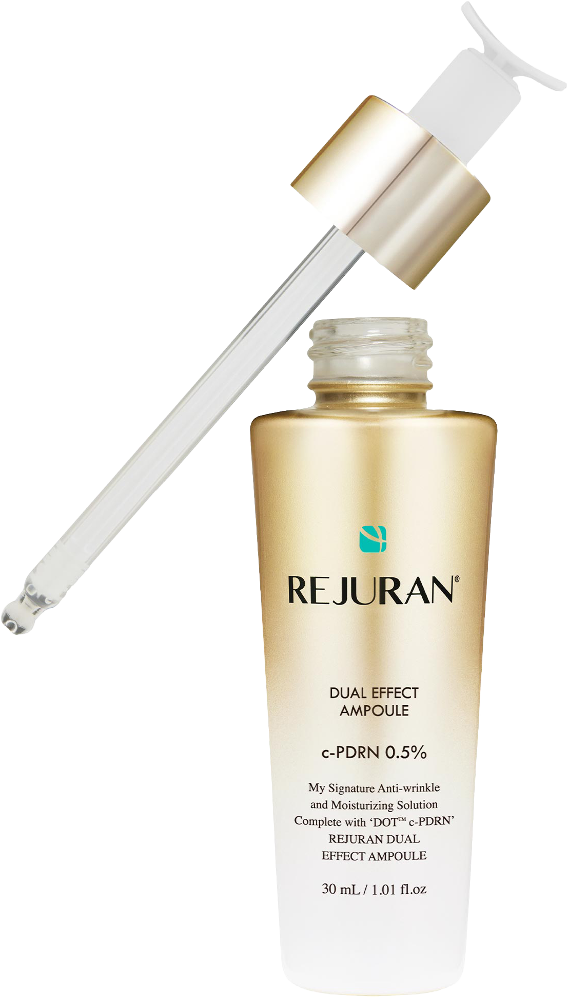 Dual Effect Ampoule c-PDRN® 0.5% Rejuvenating Serum for Visible Firmness & Barrier Support