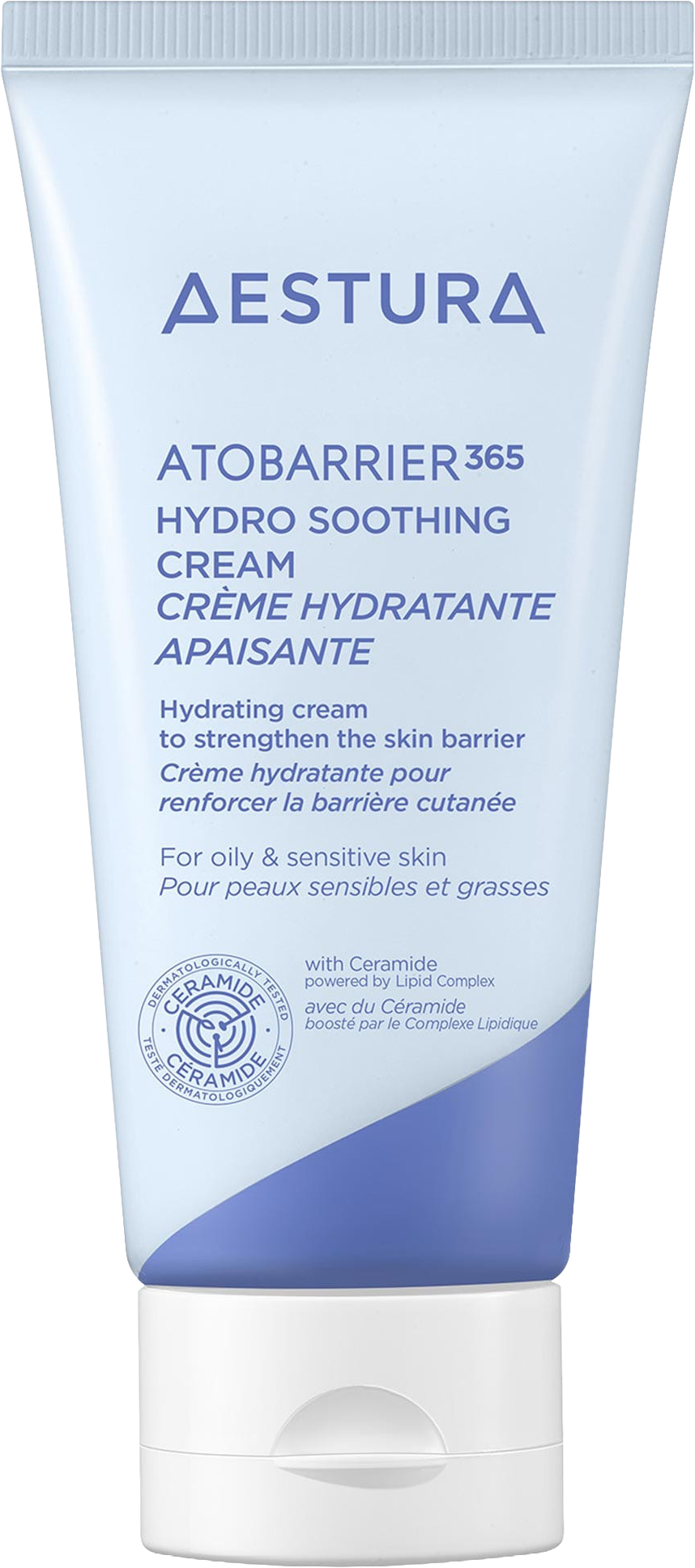 ATOBARRIER365 Cooling Hydro Soothing Water Cream Moisturizer with Ceramides & Hyaluronic Acid for Moisture Barrier Repair
