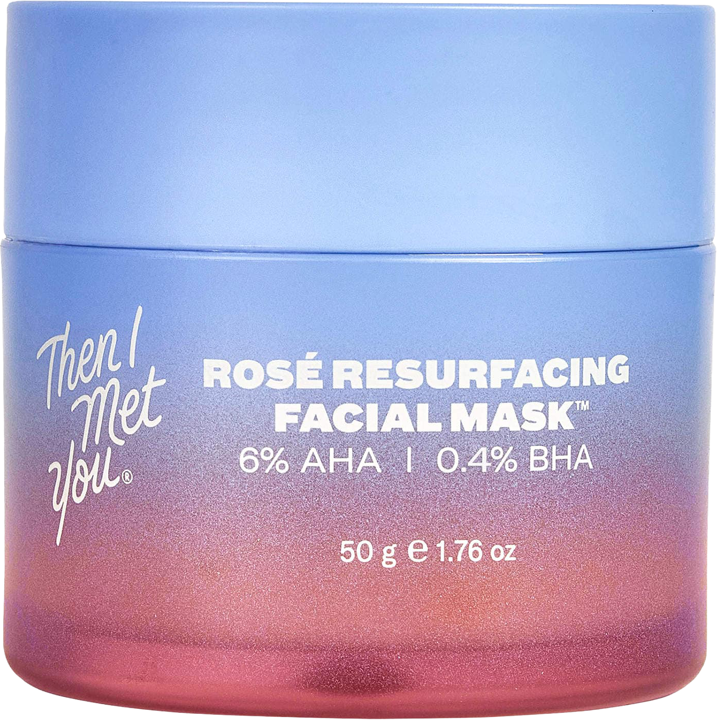 Rosé Resurfacing & Brightening BHA + AHA Facial Mask for Minimized Pores