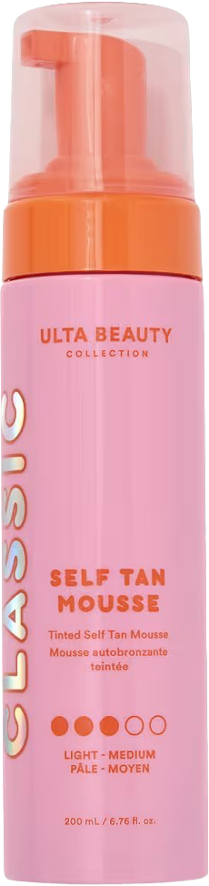 Tinted Self Tan Mousse in Light to Medium