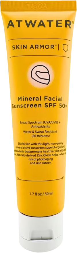 Skin Armor Mineral Facial Sunscreen Moisturizer SPF50+
