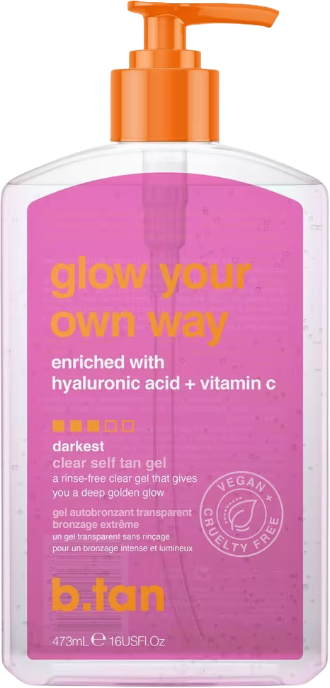 Glow Your Own Way Tan Gel