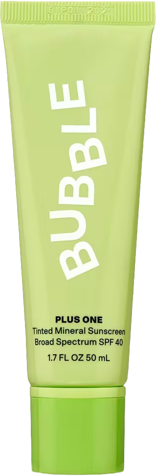 Plus One Tinted Daily Mineral Sunscreen Broad Spectrum SPF 40