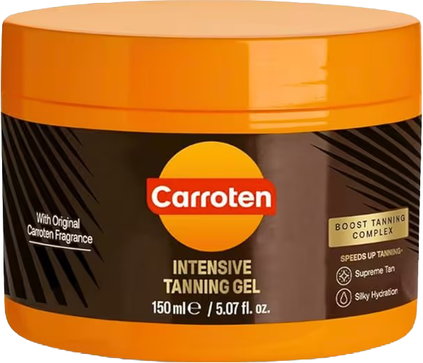 Intensive Tanning Gel - Non-Greasy, Water-Resistant Tanning Accelerator