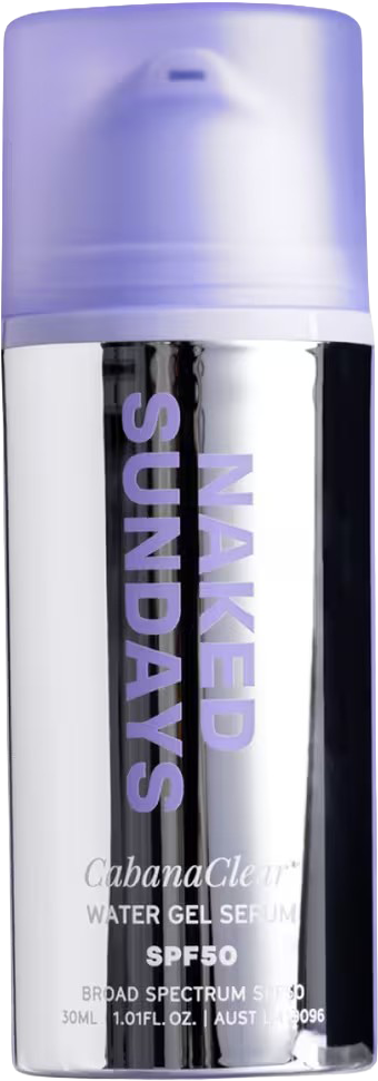 CabanaClear Water Gel Serum Sunscreen SPF 50
