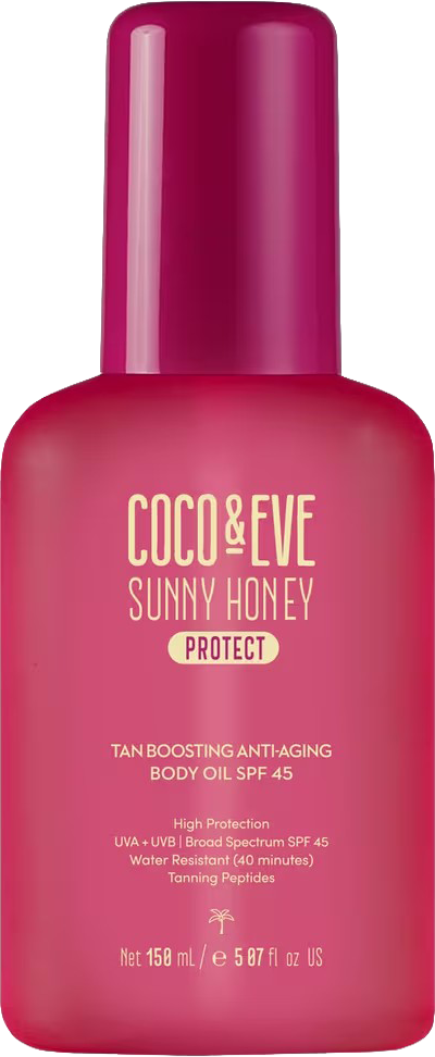 Tan Boosting Anti-Aging Body Oil SPF45
