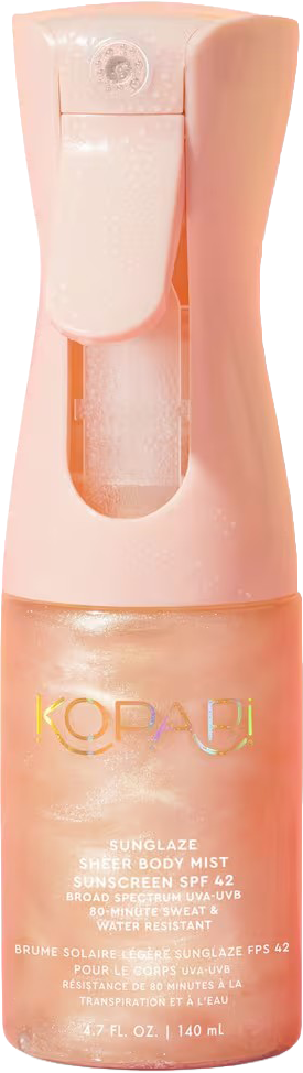 Sunglaze Sheer Body Mist Sunscreen SPF 42