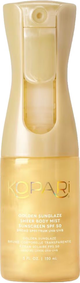 Golden Sunglaze Sheer Body Mist Sunscreen SPF 50