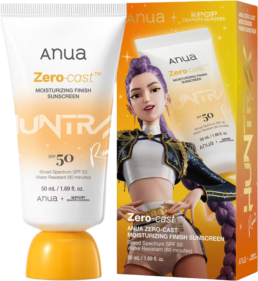 KPop Demon Hunters Zero-Cast Moisturizing Finish Sunscreen