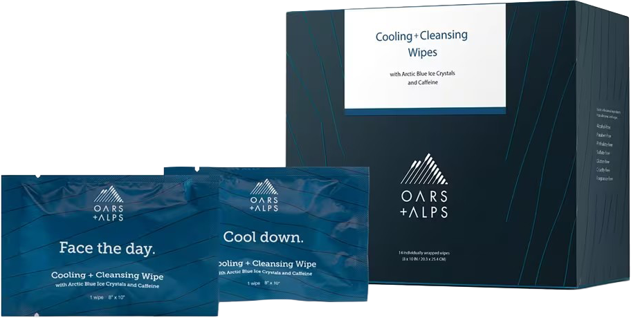 Cooling + Cleaning Wipes