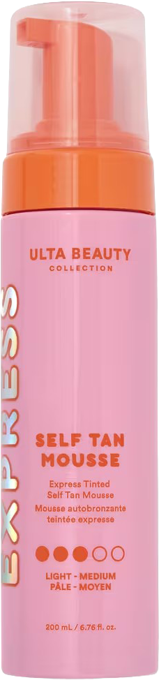 Express Tinted Self Tan Mousse in Light to Medium